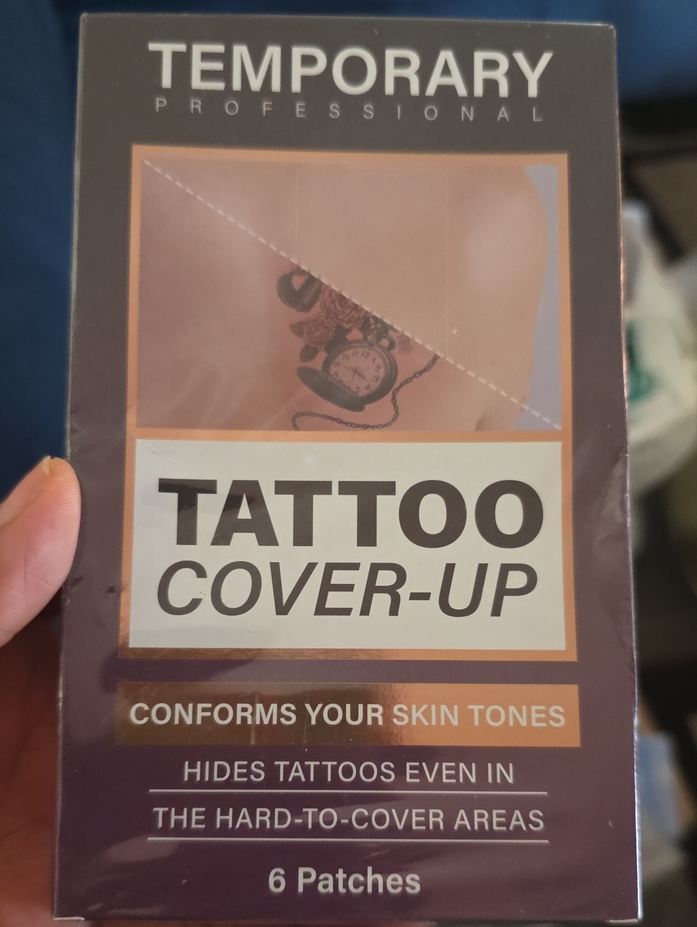 Professional Tattoo Cover-Up Patches – Brown